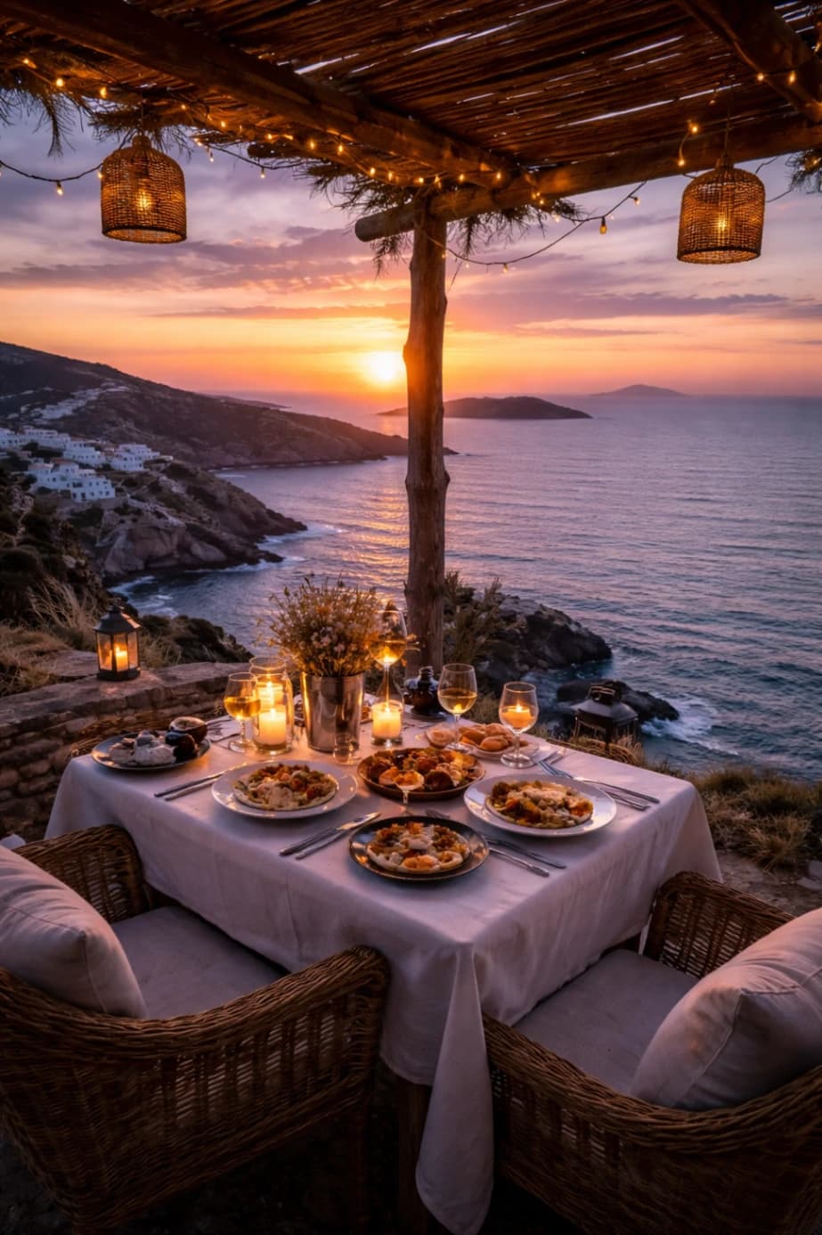 Sunset Cliff Dinner