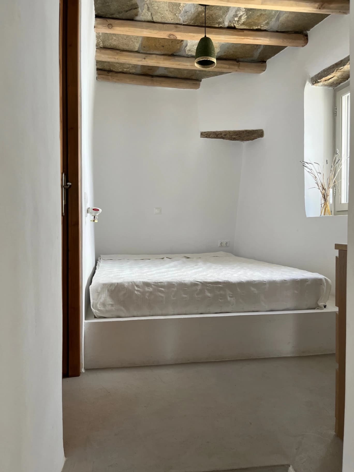 Rustic Vintage Room with Scenic View