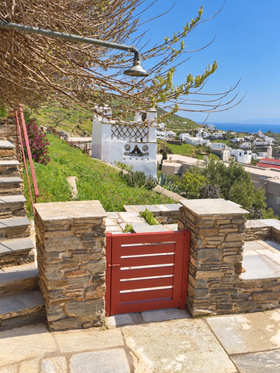 Spacious Cycladian House with stunning view